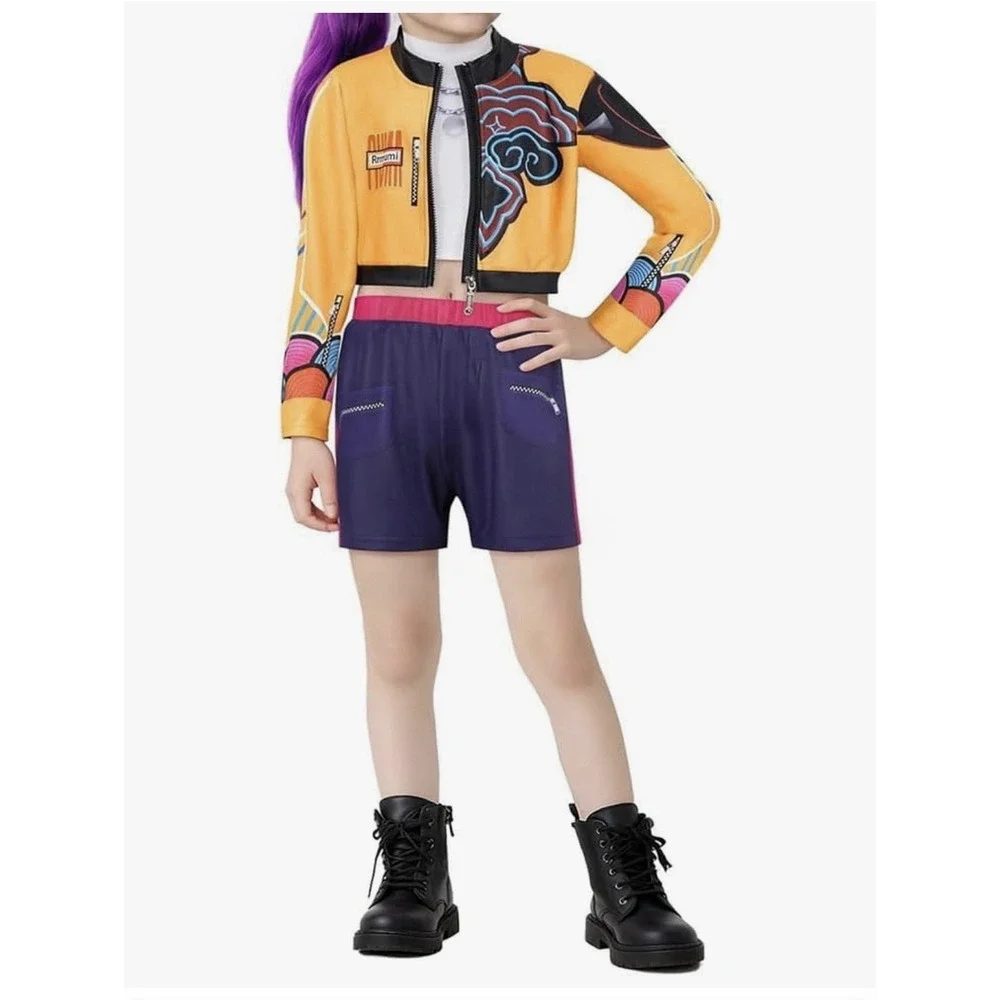 Cosplay Costumes Girls Fantasy Roleplay Outfit, Childs 4-5 [i]